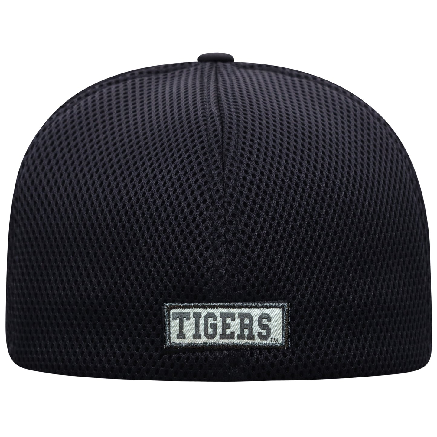 Men's Top Of The World Clemson Tigers Black Abbott One Fit Flex Fit Hat