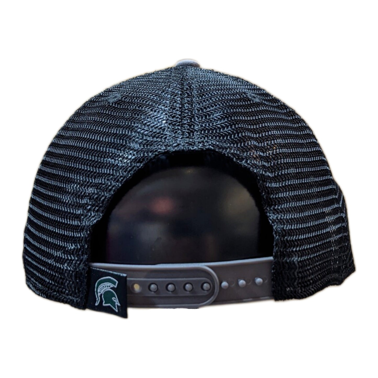 Michigan State Spartans Top of the World Gray/Black Trucker Adjustable Snapback Hat