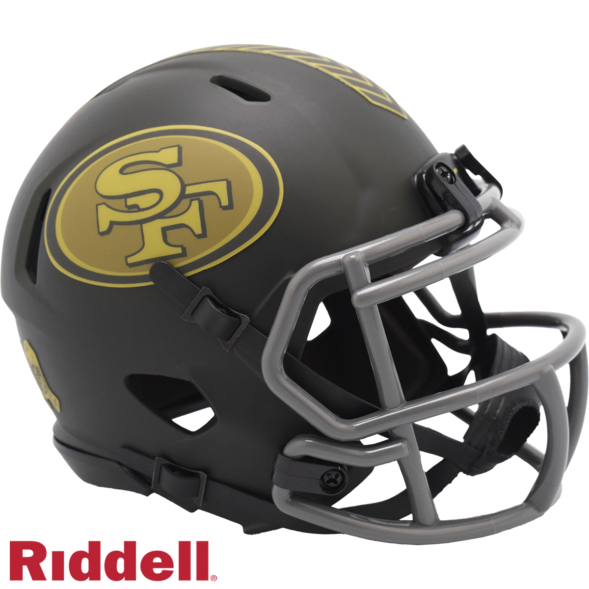 Riddell San Francisco 49ers 2025 Salute To Service Speed Mini Helmet