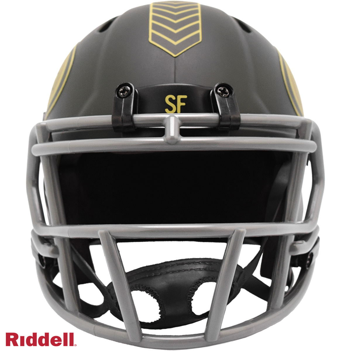Riddell San Francisco 49ers 2025 Salute To Service Speed Mini Helmet