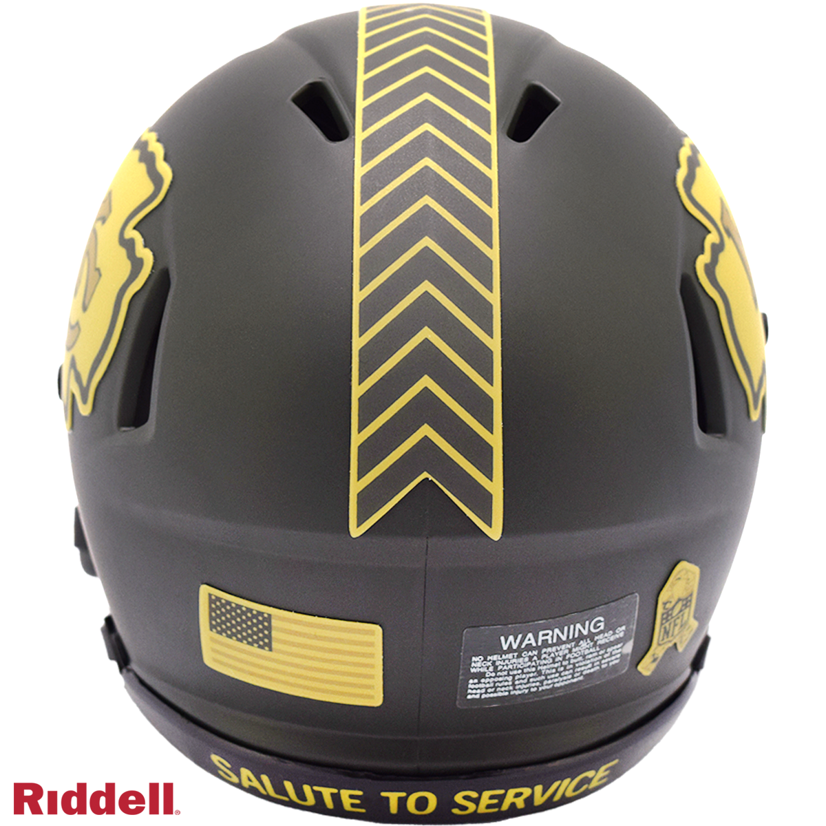 Riddell Kansas City Chiefs 2025 Salute To Service Speed Mini Helmet