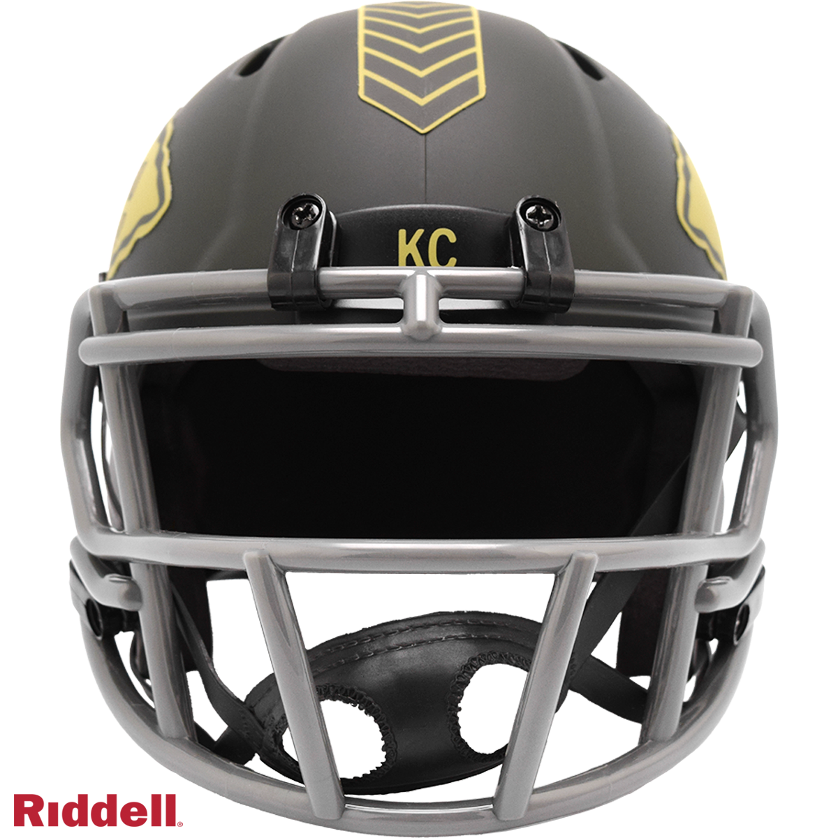 Riddell Kansas City Chiefs 2025 Salute To Service Speed Mini Helmet