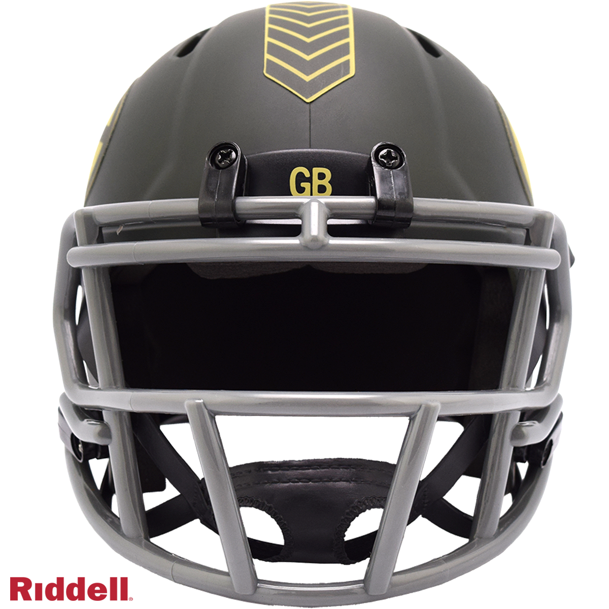 Riddell Green Bay Packers 2025 Salute To Service Speed Mini Helmet