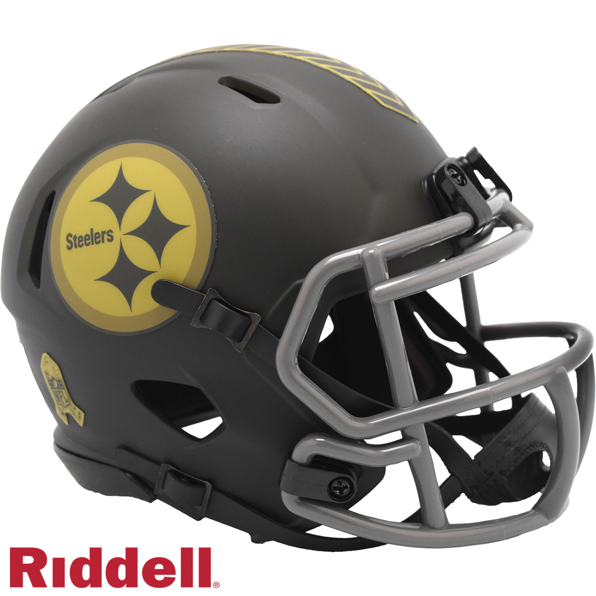 Riddell Pittsburgh Steelers 2025 Salute To Service Speed Mini Helmet