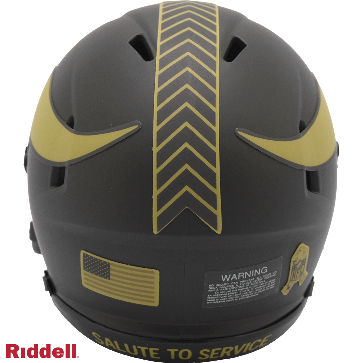 Riddell Minnesota Vikings 2025 Salute To Service Speed Mini Helmet