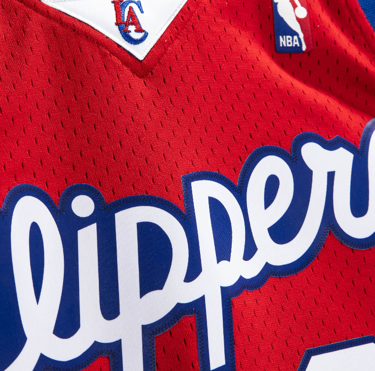 Men's Darius Miles Los Angeles Clippers 2000-2001 Red Swingman Replica Jersey By Mitchell & Ness