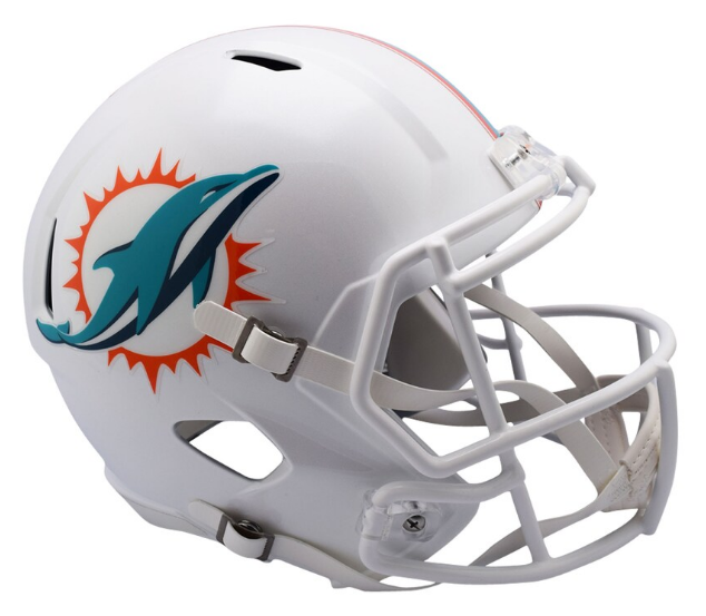 Miami Dolphins Full Size Speed Replica Helmet