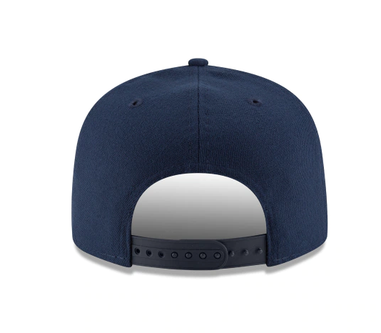 Chicago Bears New Era Navy Basic Bear Head 9FIFTY Adjustable Snapback Hat
