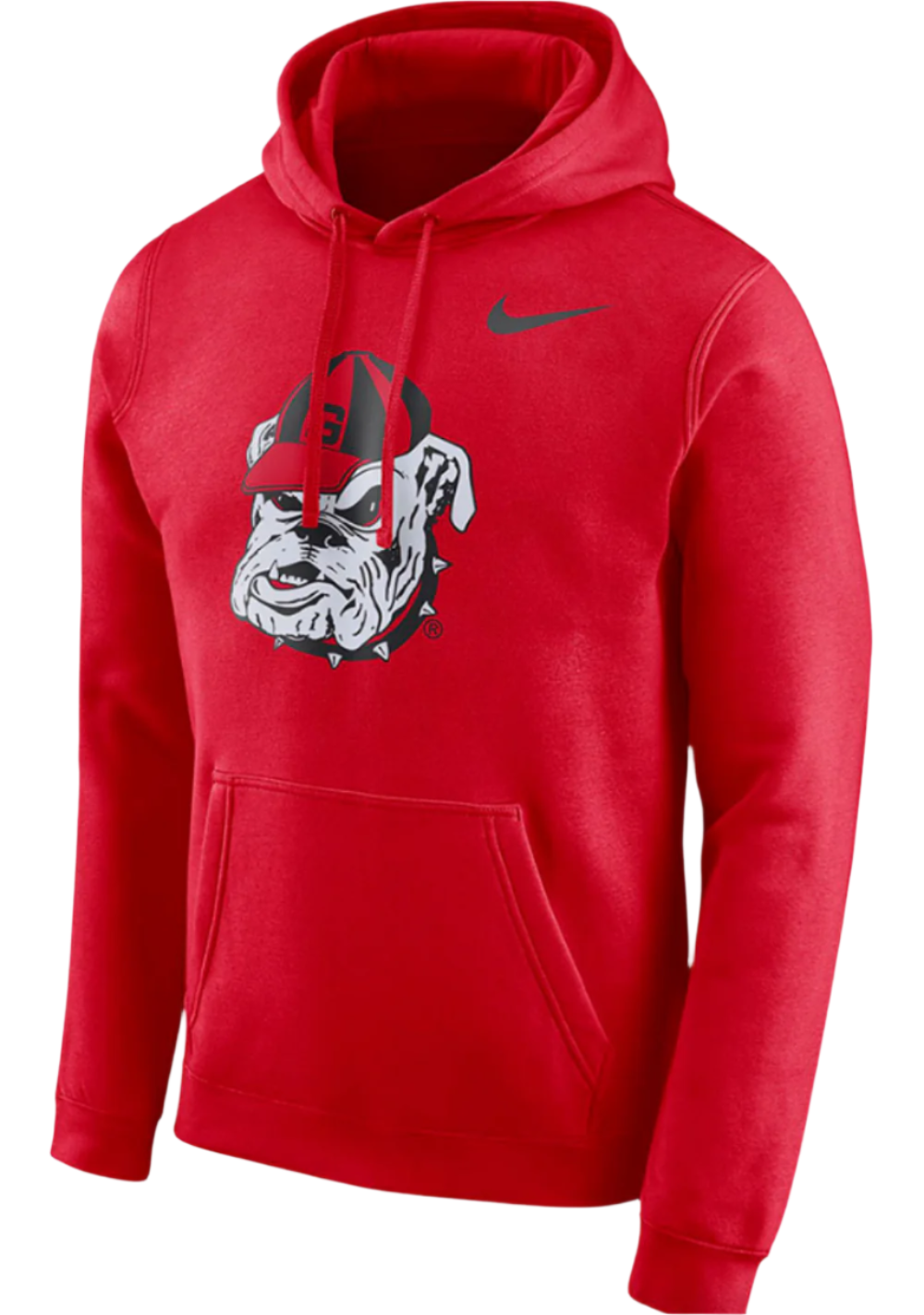 Nike Georgia Bulldogs Red Vault Club Fleece Hoodie
