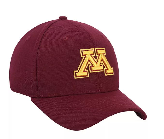 Men's Nike Maroon Minnesota Golden Gophers Team Classic Logo 99 Swoosh Performance Flex Hat