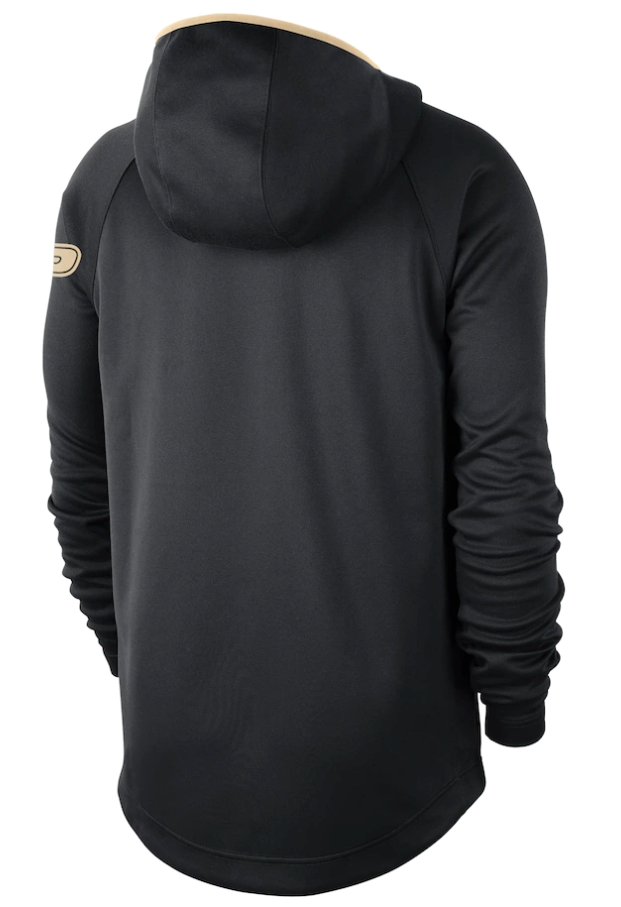 Purdue Boilermakers Nike Basketball Spotlight Performance Raglan Pullover Hoodie - Black