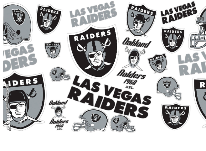 Las Vegas Raiders All Over Print 24 oz. Tervis Tumbler