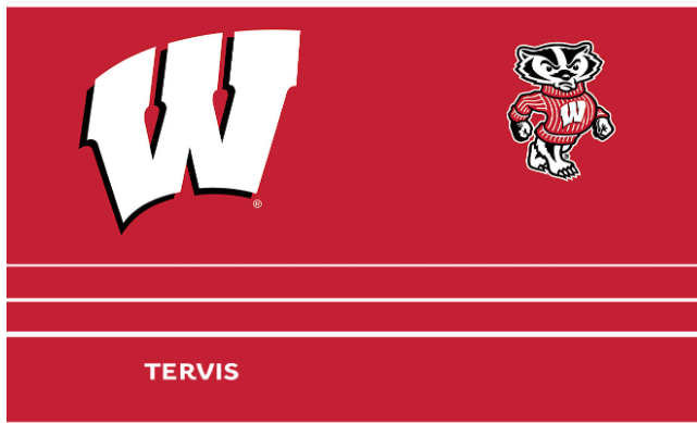 Wisconsin Badgers™ MVP 20 oz. Stainless Steel Tumbler