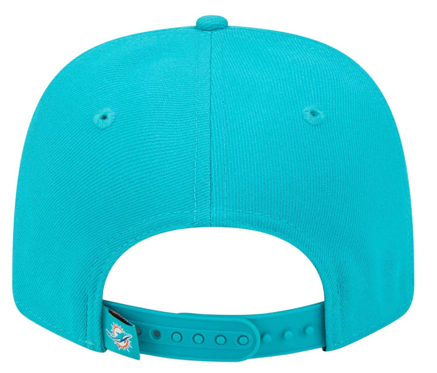 Miami Dolphins New Era Aqua 9SEVENTY Adjustable Hat