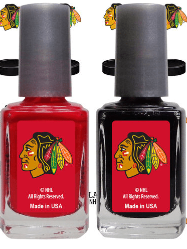 Chicago Blackhawks Nail Polish