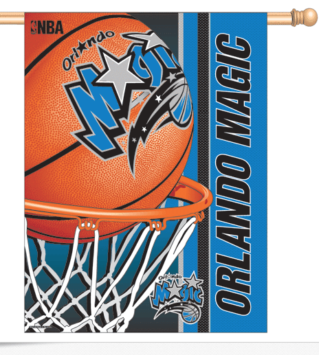 Orlando Magic Retro Logo 27" x 37" Vertical Flag
