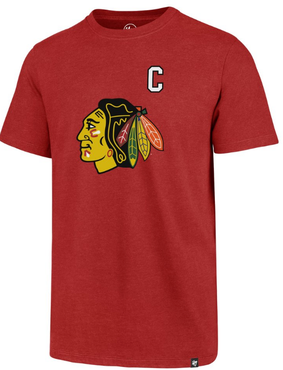 Chicago Blackhawks Chris Chelios Name And Number Club Tee By '47 Brand