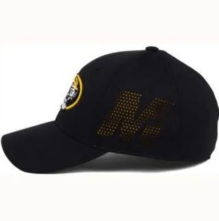 Missouri Tigers NCAA TOW "Rails" Black Stretch Fit Performance One Fit Hat