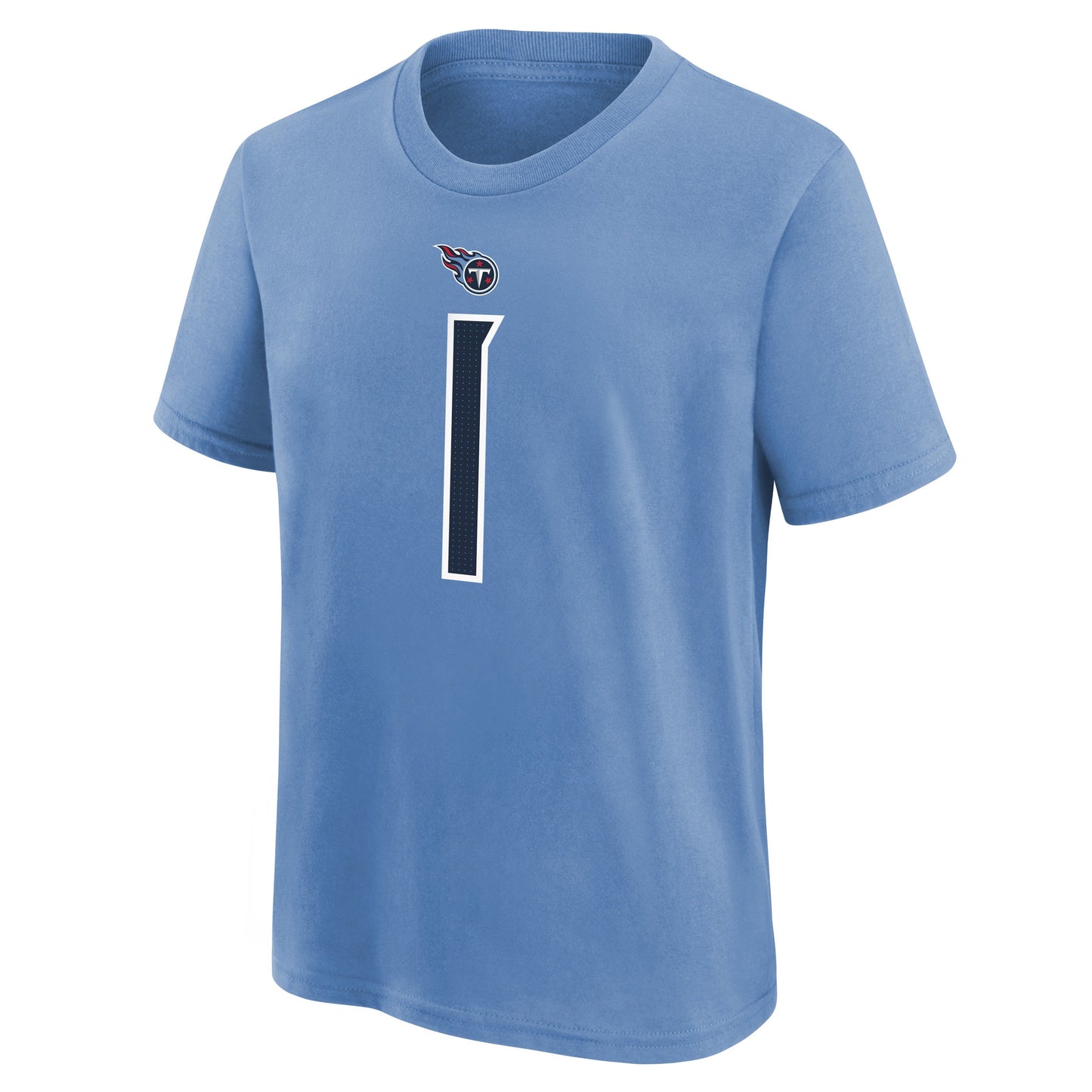 Youth Cam Ward Tennessee Titans Nike Blue FUSE Name & Number T-Shirt