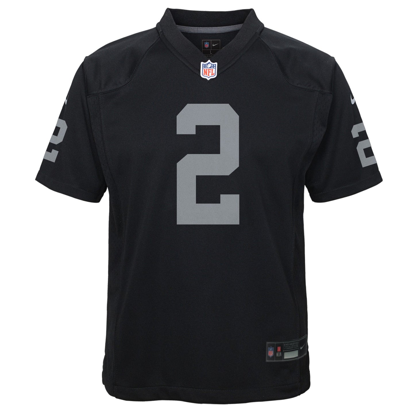 Youth Ashton Jeanty Las Vegas Raiders Black Nike Game Jersey