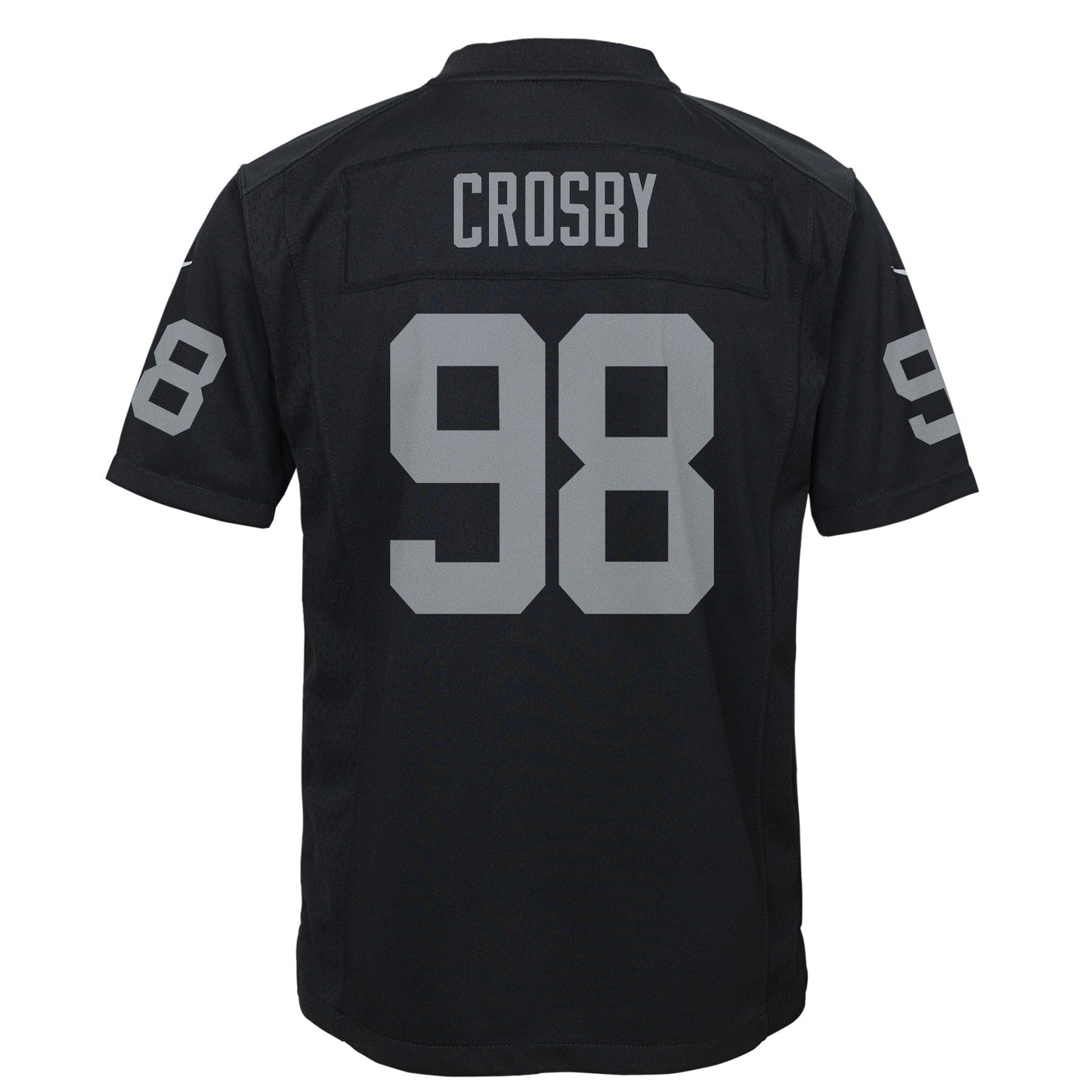 Youth Maxx Crosby Las Vegas Raiders Black Nike Game Jersey