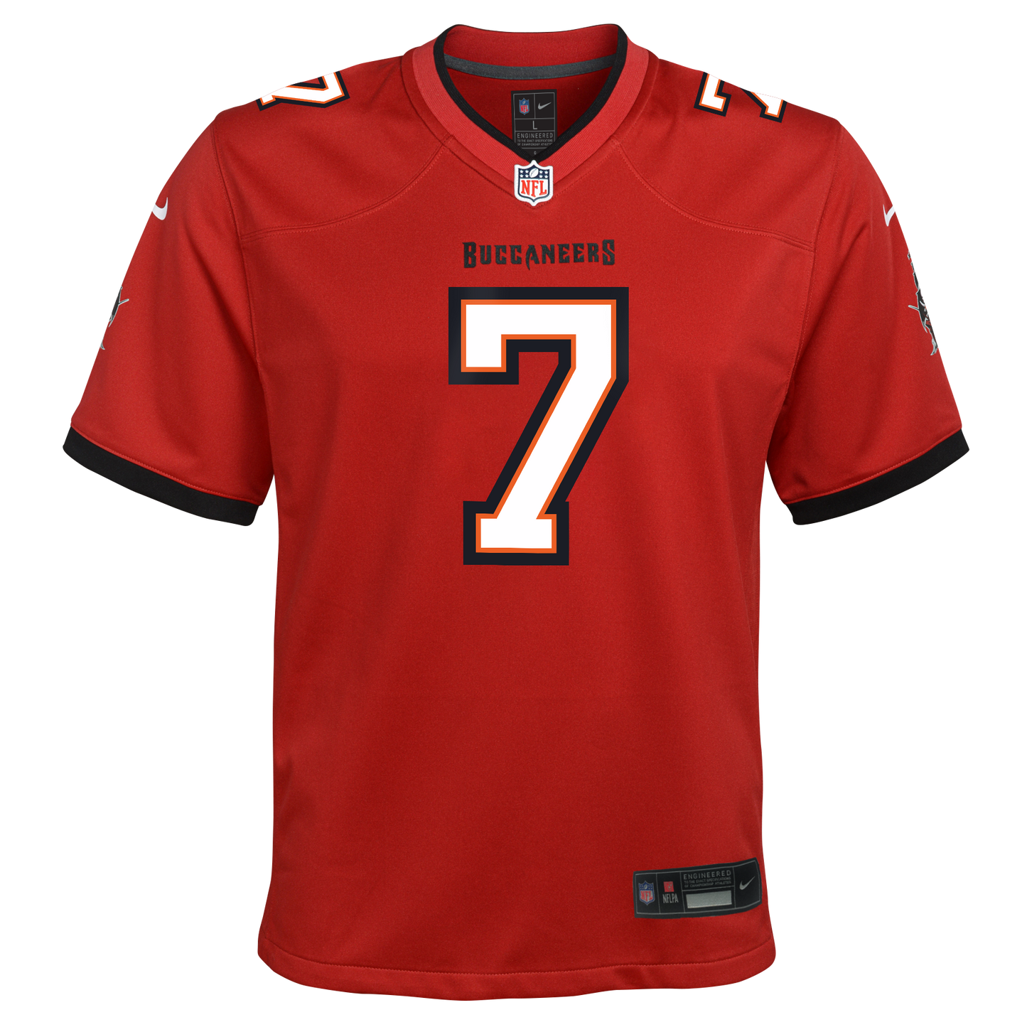 Youth Bucky Irving Tampa Bay Buccaneers Nike Red Game Replica Jersey