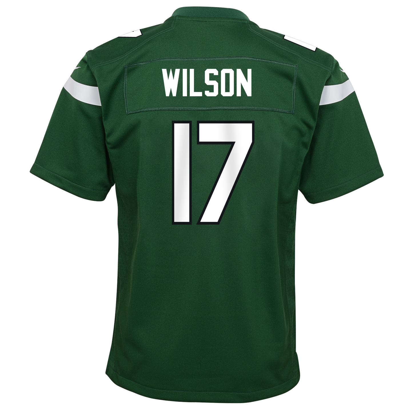 Youth Garrett Wilson New York Jets Nike Green Game Replica Jersey