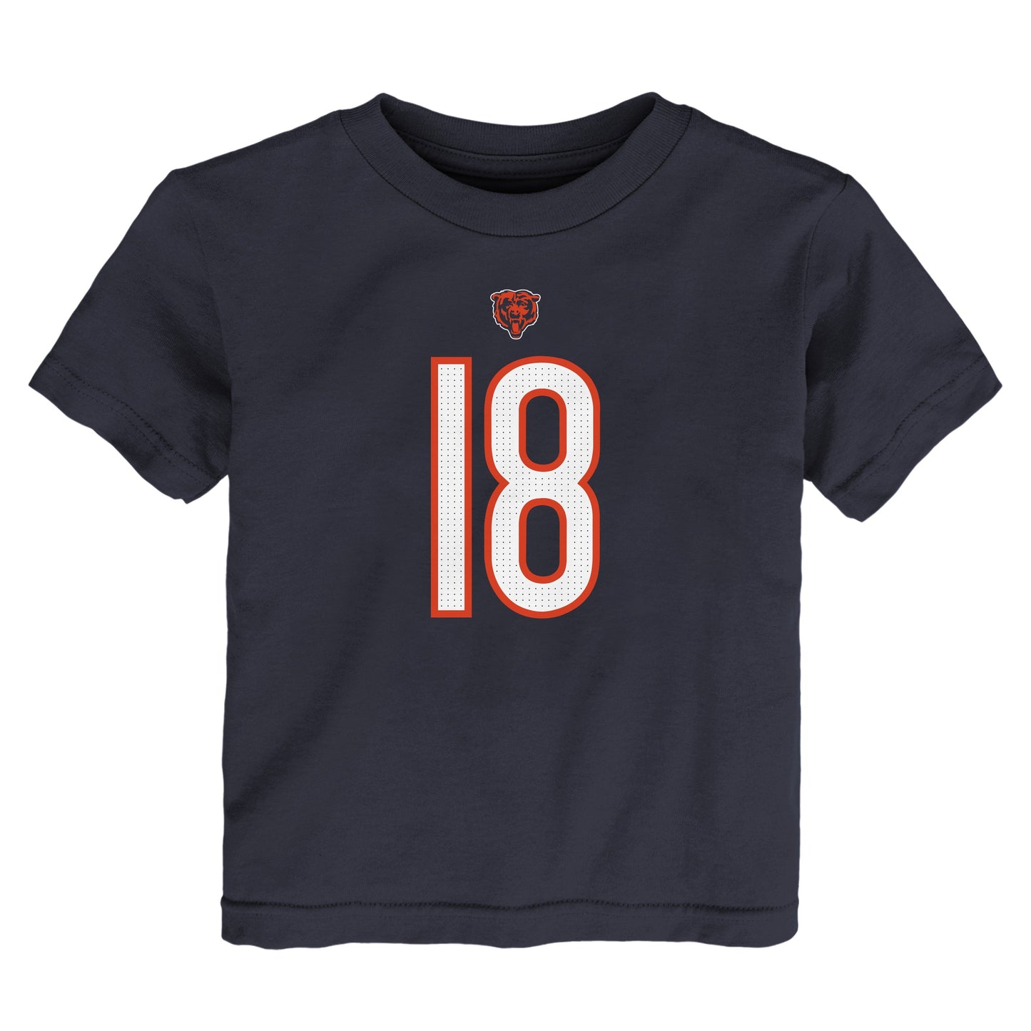 Kids Caleb Williams Chicago Bears Nike Navy Child FUSE Name & Number T-Shirt