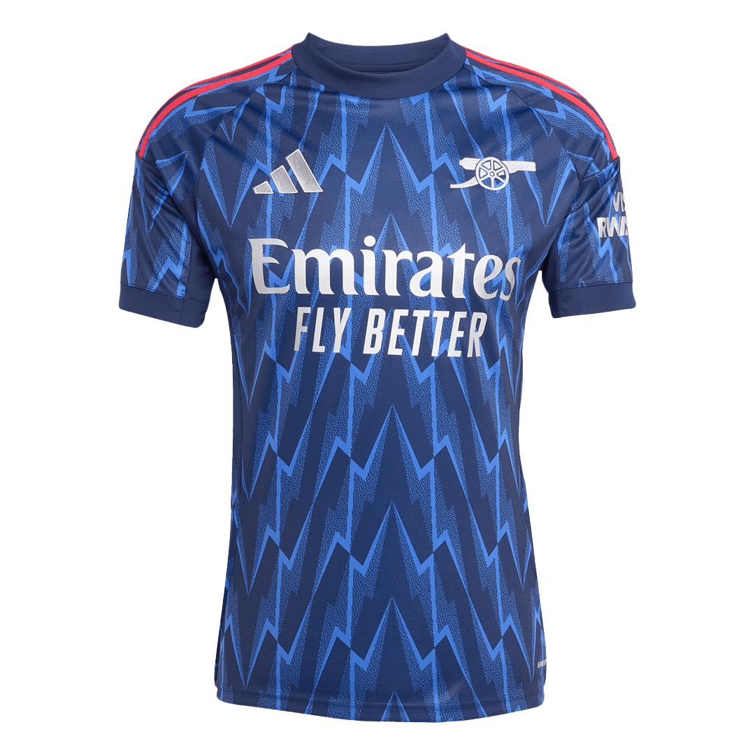 RICE #41 Arsenal Away Football Shirt 2025/26 Blue