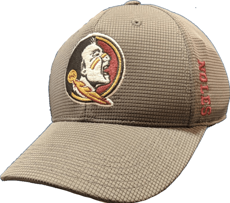 Florida State Seminoles NCAA TOW "Booster Plus" Memory Fit Flex Hat - Charcoal