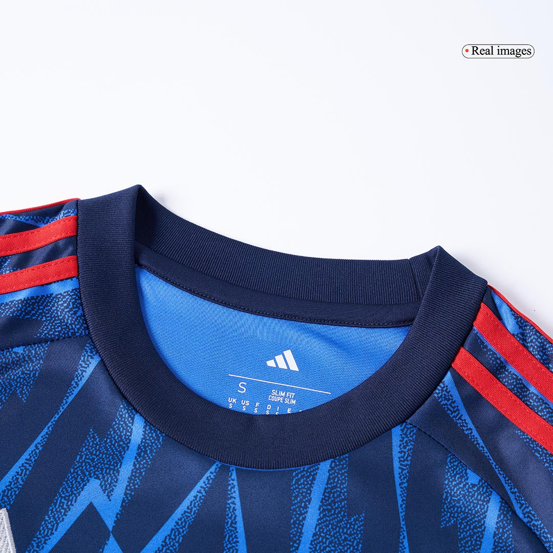 Arsenal Away Football Shirt Kit(Jersey+Shorts) 2025/26 Blue