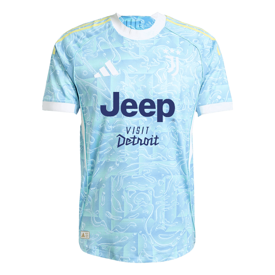 Player Version KALULU #15 Juventus Away Football Shirt 2025/26