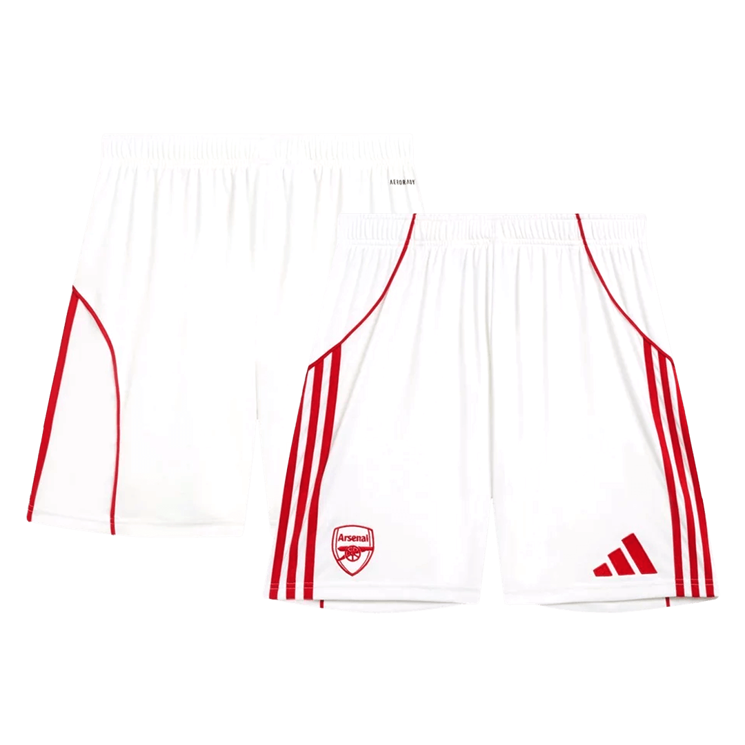 Arsenal Home Football Shirt Kit(Jersey+Shorts) 2025/26 Red