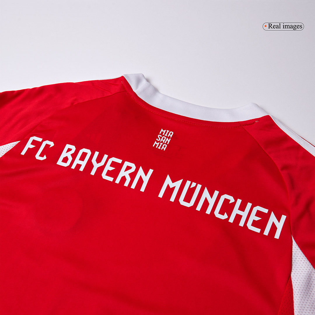 Bayern Munich Home Football Shirt Kit(Jersey+Shorts) 2025/26 Red