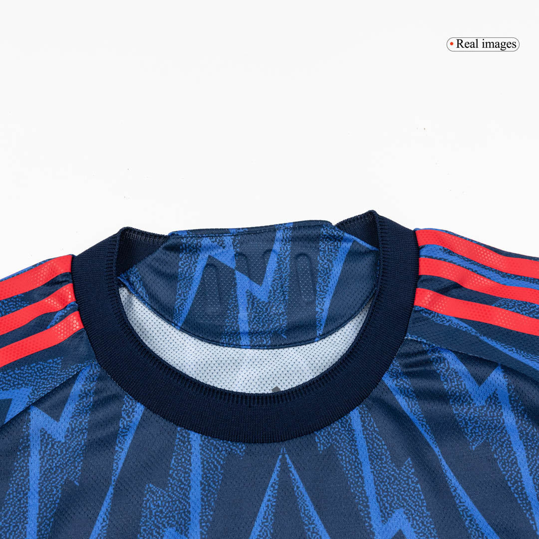RICE #41 Player Version Arsenal Away Football Shirt 2025/26 Blue