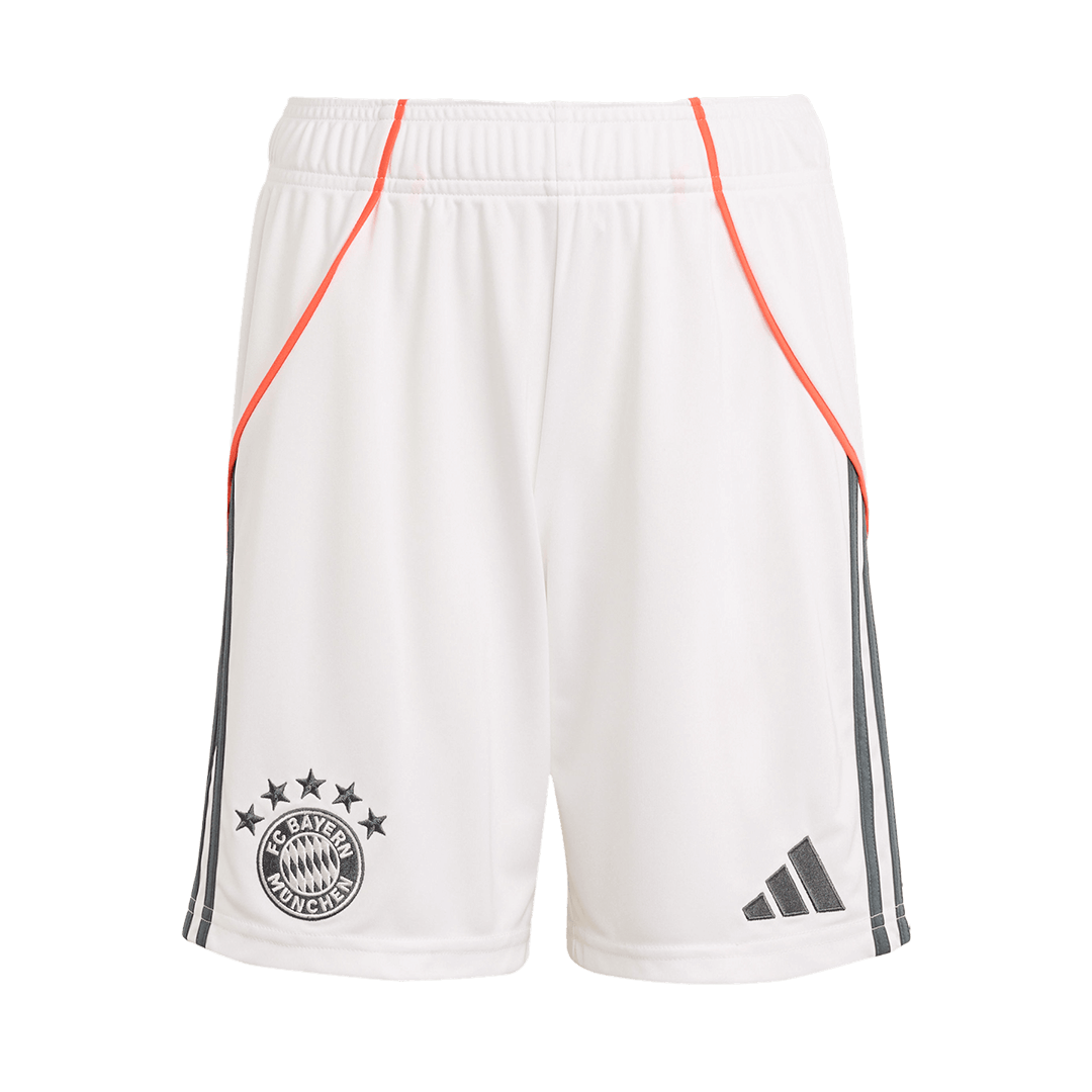 Bayern Munich Away Football Shorts 2025/26 White