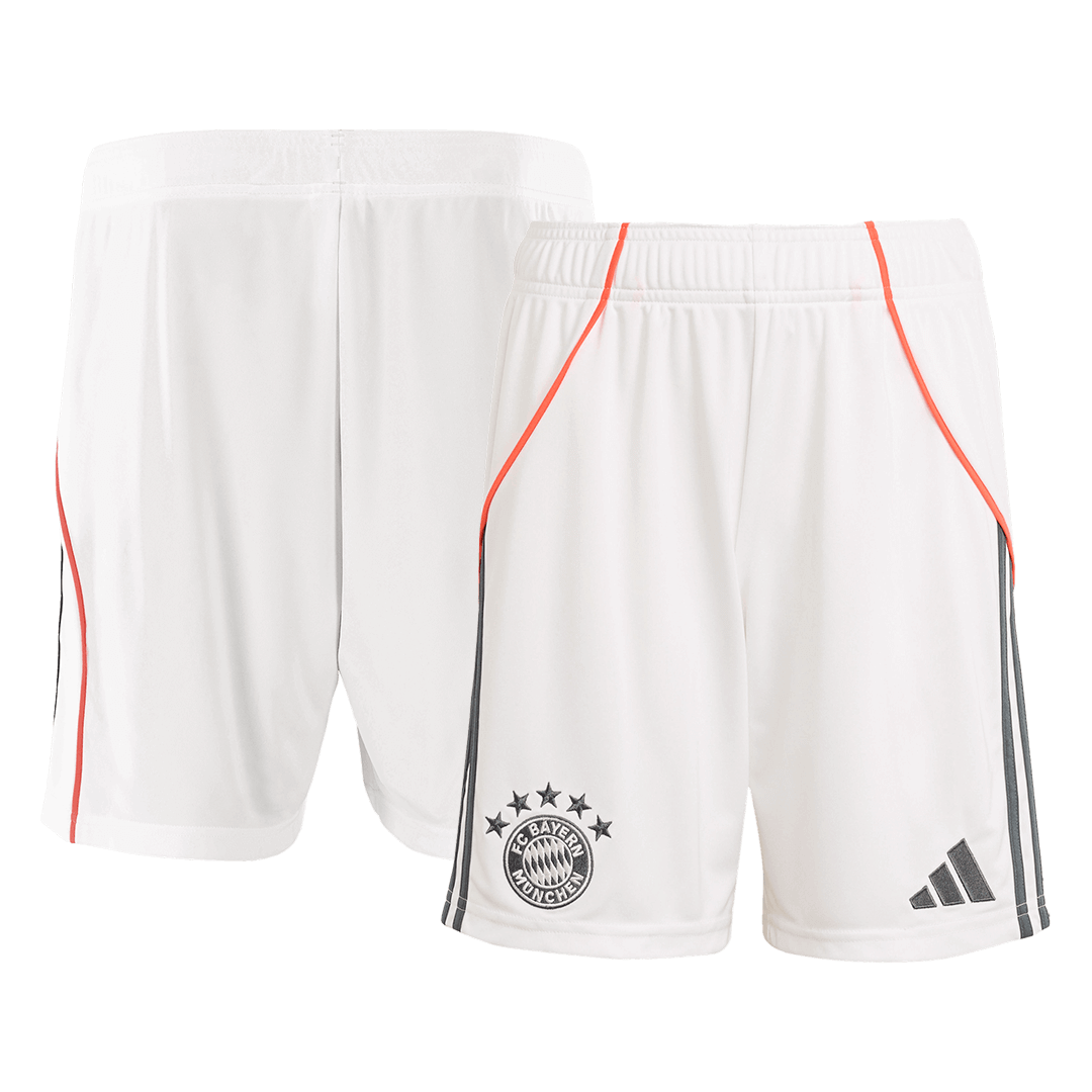Bayern Munich Away Football Shorts 2025/26 White