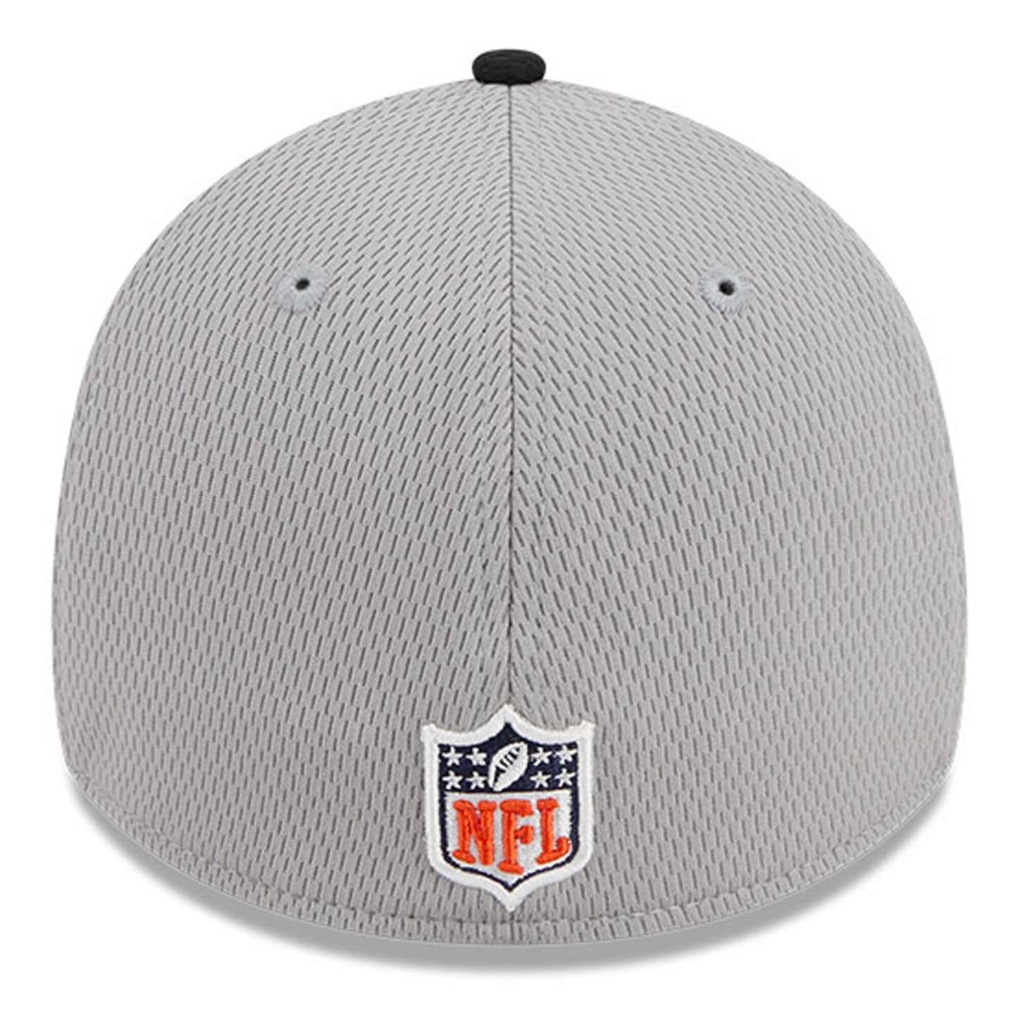 Men's Chicago Bears Primary Logo New Era Gray/Black 2023 Sideline 39THIRTY Flex Hat