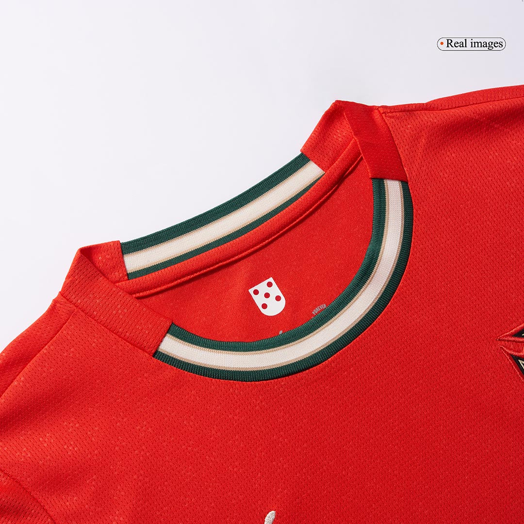 RONALDO #7 Women's Portugal Home Football Shirt 2025 Red