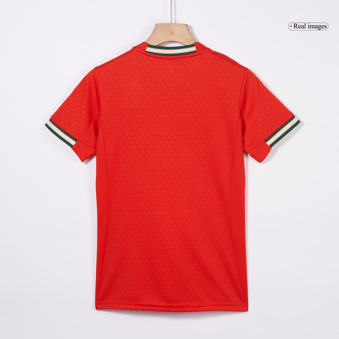 RONALDO #7 Women's Portugal Home Football Shirt 2025 Red