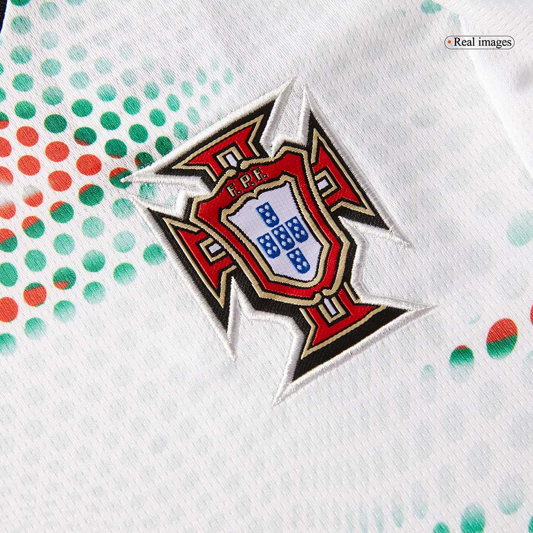RONALDO #7 Women's Portugal Away Football Shirt 2025 White