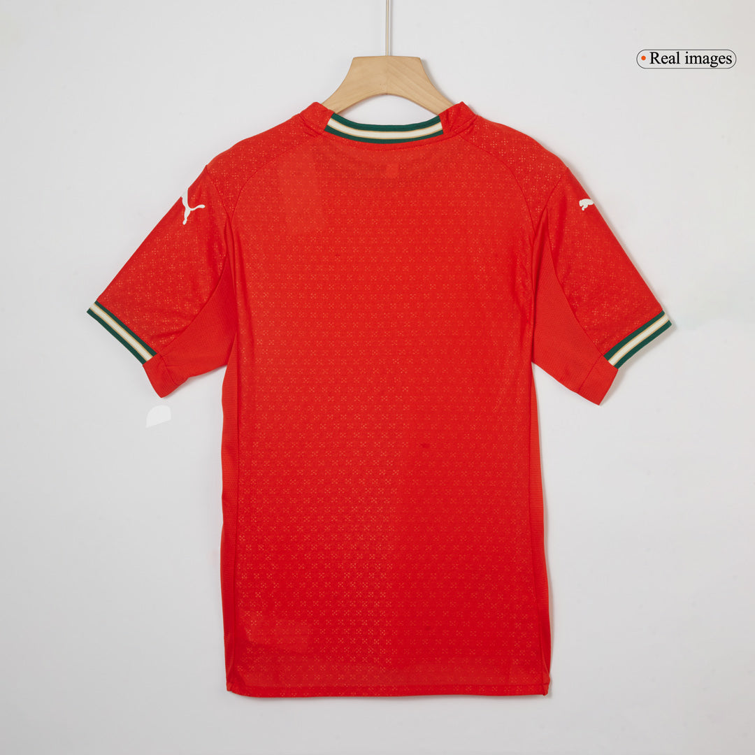 Player Version RONALDO #7 Portugal Home Football Shirt 2025 Red