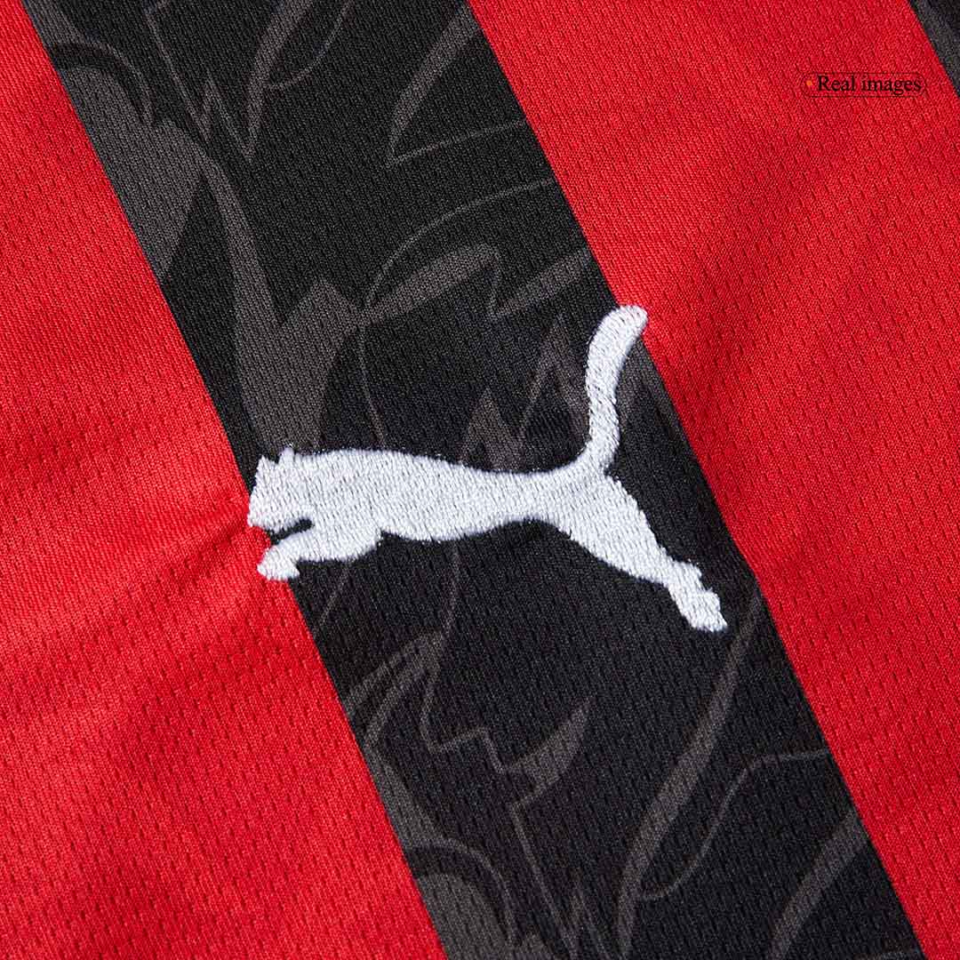MODRIĆ #14 AC Milan Home Football Shirt 2025/26 Red&Black