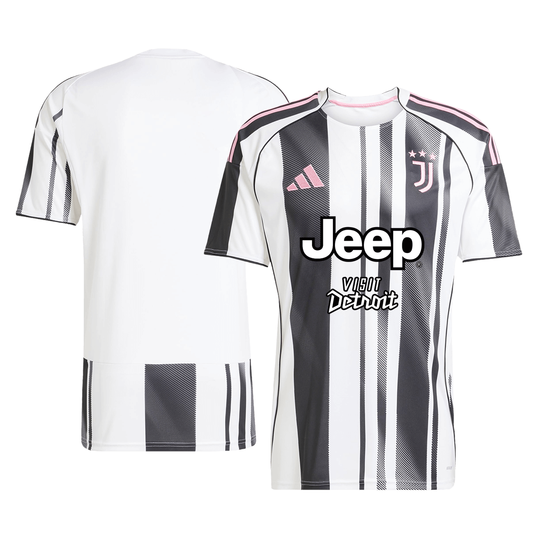 Juventus Home Football Shirt Kit(Jersey+Shorts+Socks) 2025/26