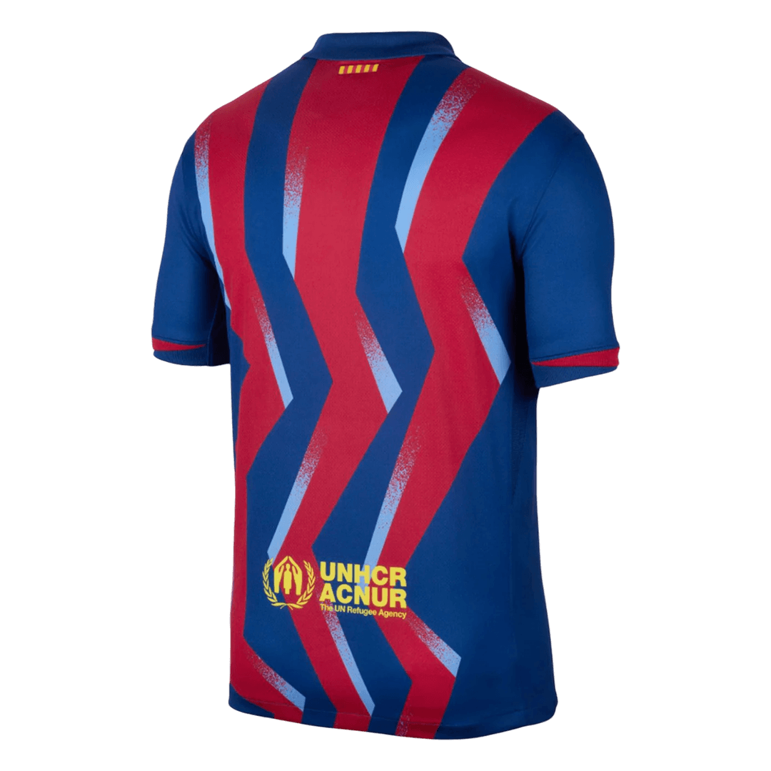 Barcelona Fourth Away Football Shirt Kit(Jersey+Shorts) 2025/26