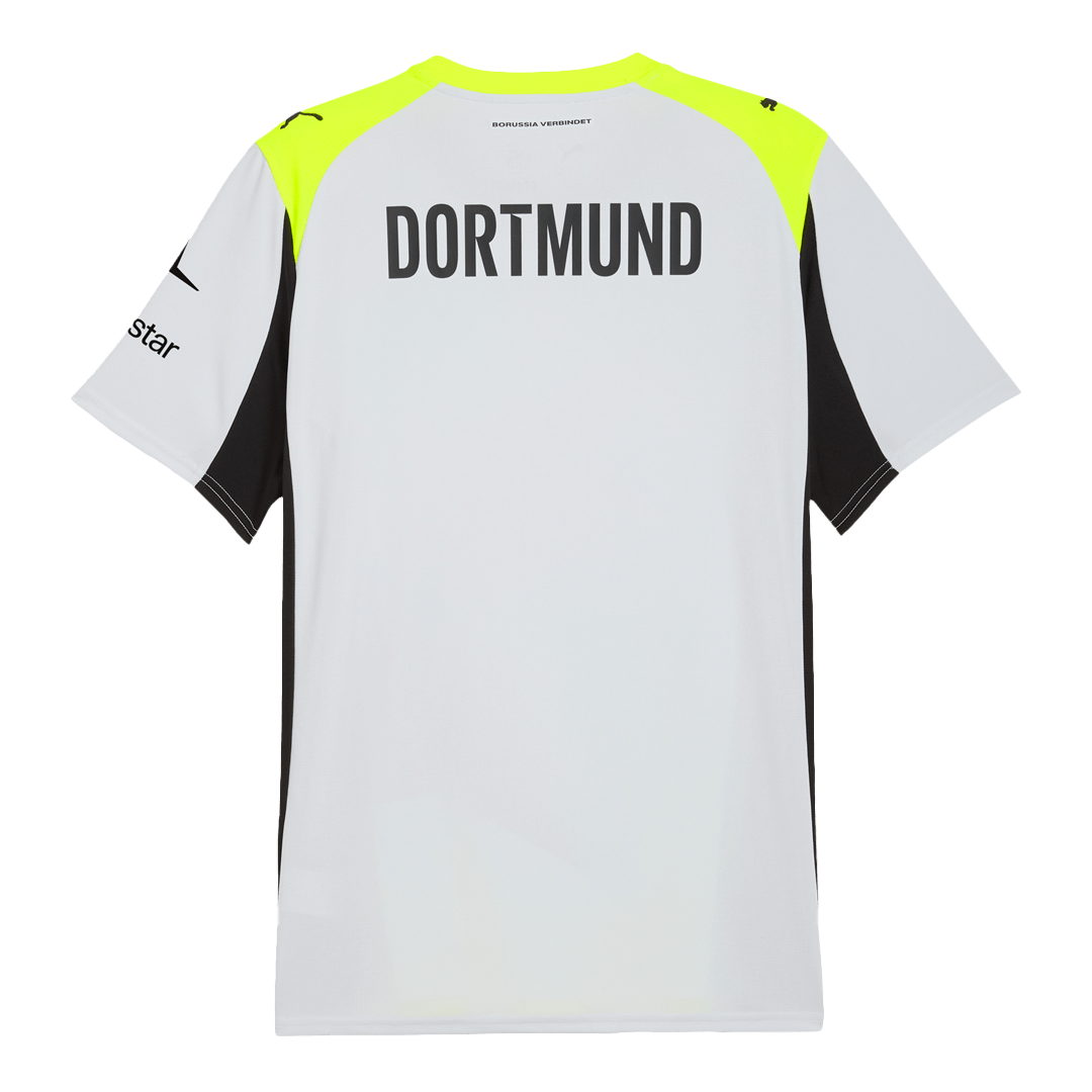 Borussia Dortmund Away Football Shirt Kit(Jersey+Shorts) 2025/26