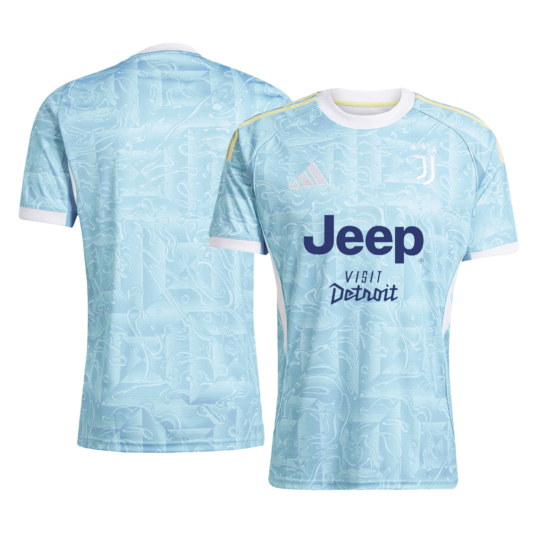 Juventus Away Football Shirt 2025/26 Blue