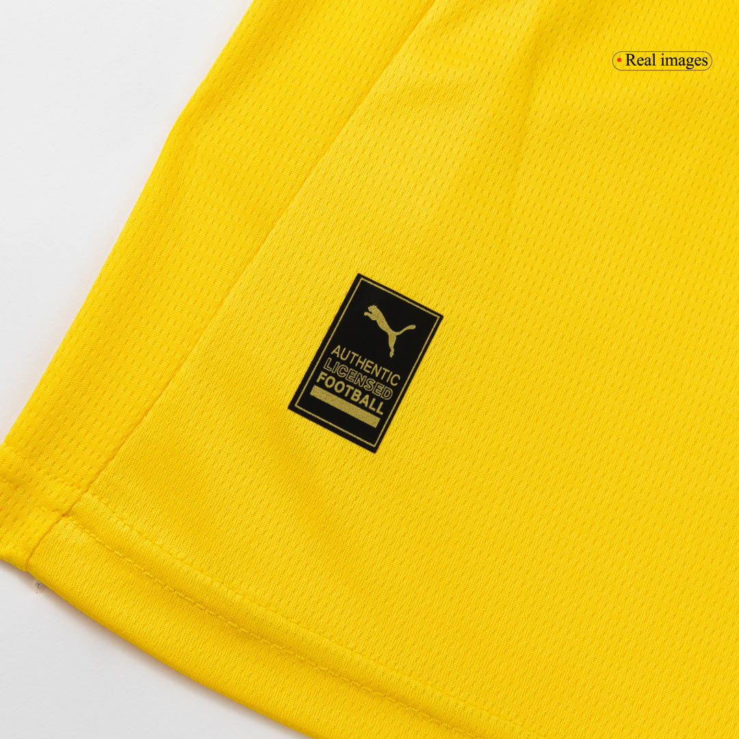 Borussia Dortmund Home Football Shirt Kit(Jersey+Shorts) 2025/26 Yellow