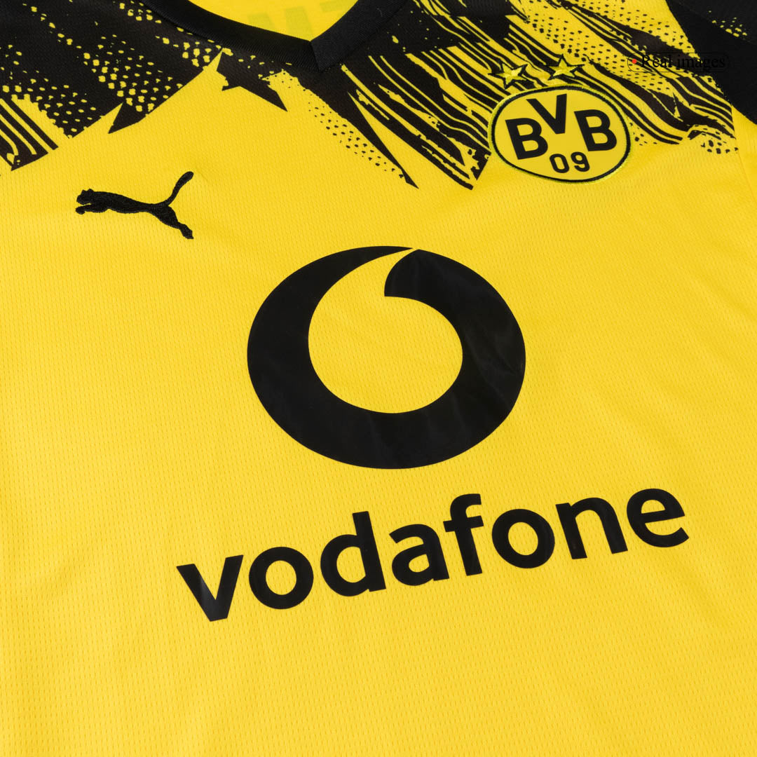 Borussia Dortmund Home Football Shirt Kit(Jersey+Shorts) 2025/26 Yellow