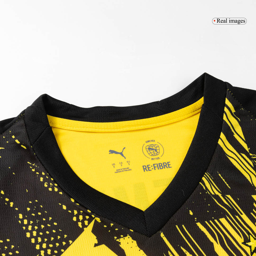 Borussia Dortmund Home Football Shirt Kit(Jersey+Shorts) 2025/26 Yellow